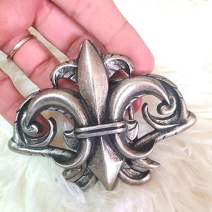 Silver Belt Buckle